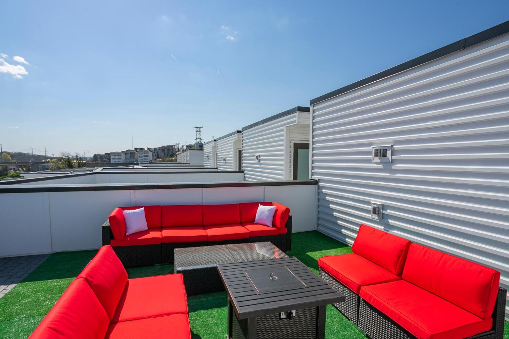 Luxury Townhome Skyline Views Mins To Dt Нашвілл Екстер'єр фото