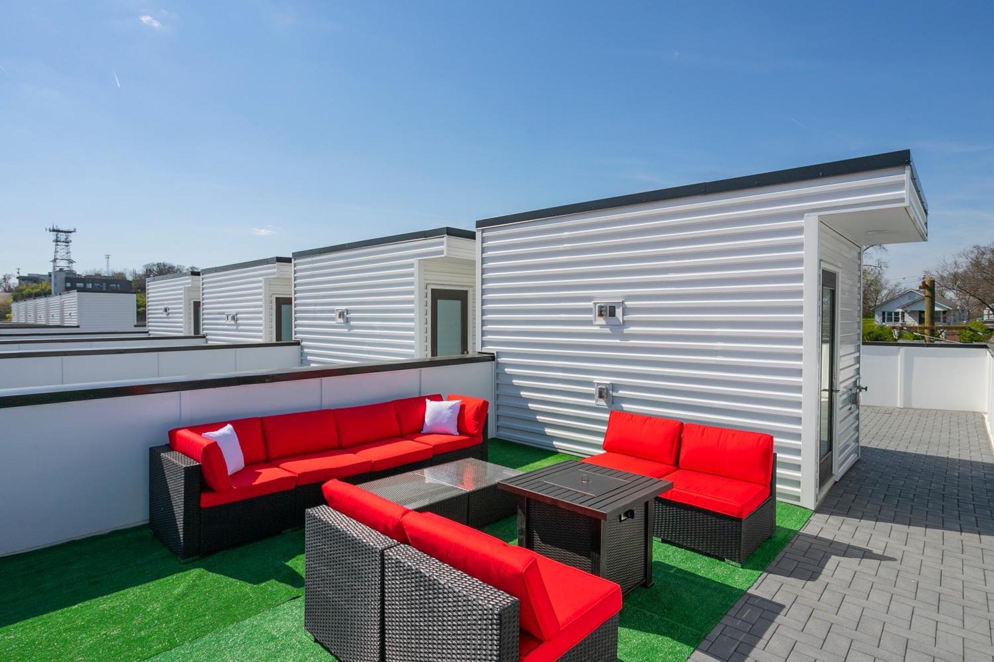 Luxury Townhome Skyline Views Mins To Dt Нашвілл Екстер'єр фото